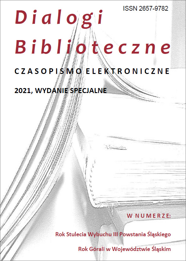 Dialogi Biblioteczne 2021 wydanie specjalne - okładka