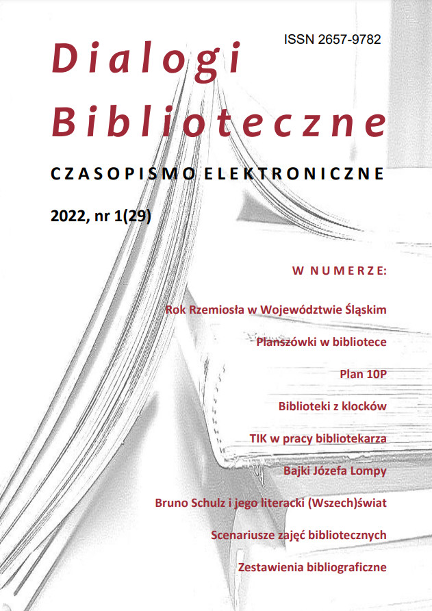 okładka 29 numeru Dialogów Bibliotecznych