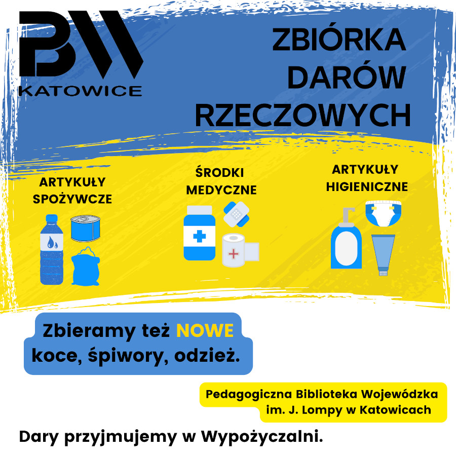 zbiórka dla Ukrainy - plakat